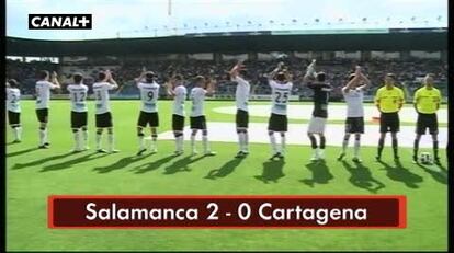 Salamanca 2 - Cartagena 0