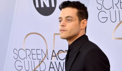 Rami Malek en los SAG Awards, en Los Ángeles, el pasado 27 de enero.