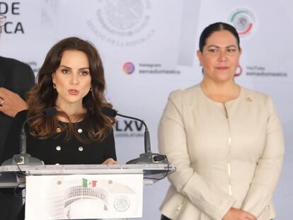 La senadora Nancy de la Sierra Arámburo