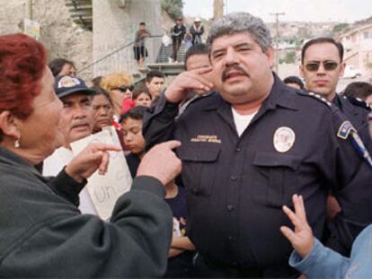 Carlos Otal, jefe de la policía de Tijuana, en una imagen de marzo de 2002.