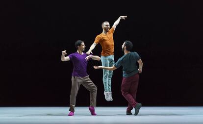 Un momento de la representación de 'A Quiet Evening of Dance', de William Forsythe, en Venecia. 