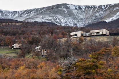 Hotel Awasi Patagonia, obra de los arquitectos chilenos Felipe Assadi y Francisca Pulido