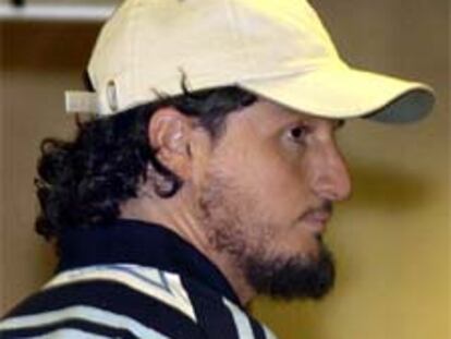 Hamed Abderrahman Ahmed, a su llegada a la Audiencia Nacional.