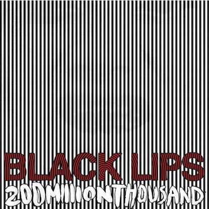 Aparentemente, el diseñador no se rompió mucho la cabeza con esta portada: el nombre del grupo (la espléndida banda estadounidense de 'garage rock' Black Lips), el título del disco y unas mareantes rayitas verticales blancas y negras. Pero si miras fijamente esas rayitas hasta 'penetrar' en ellas, o bien mueves el disco hacia izquierda y derecha, verás el rostro de un hombre con la boca abierta para mostrar su joyería dental. En la contraportada del disco, aparece la misma imagen, pero 'a pelo'.