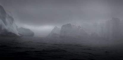 Iceberg de Ilulissat. A Groenlândia é o maior gerador de icebergs do hemisfério norte.