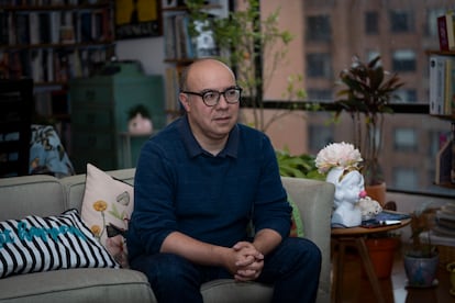 Ricardo Silva durante la entrevista, el 24 de mayo de 2023.