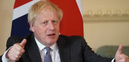 El primer ministro británico, Boris Johnson.