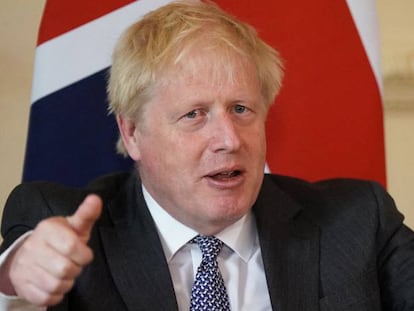 El primer ministro británico, Boris Johnson.