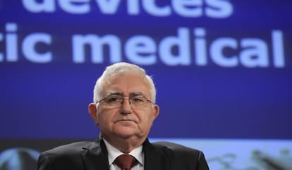 El excomisario europeo de Salud John Dalli. 