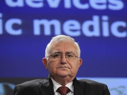 El excomisario europeo de Salud John Dalli. 