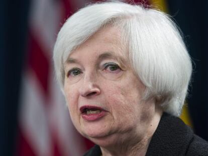 La presidenta de la Reserva Federal de EE.UU., Janet Yellen. 