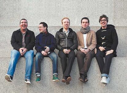 El grupo Hot Chip