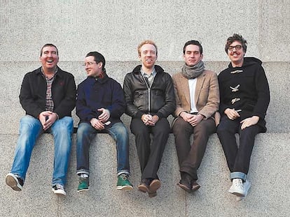 El grupo Hot Chip