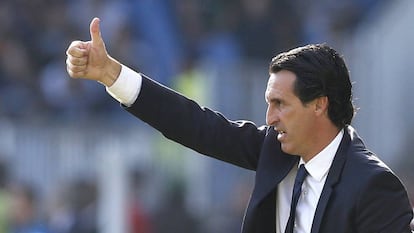 Emery dirige al PSG en Montpellier.