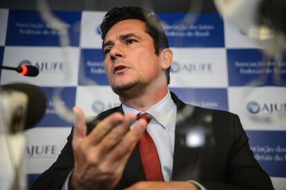 O juiz Sérgio Moro, em abril do ano passado.