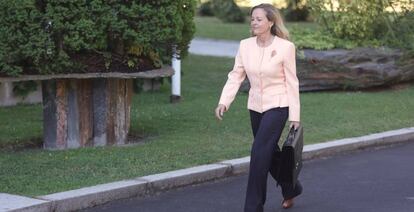 La vicepresidenta primera del Gobierno y ministra de Asuntos Económicos, Nadia Calviño.