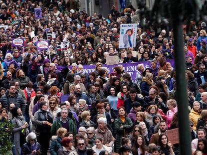 Manifestaci&oacute;n feminista este domingo por las calles de Vigo.