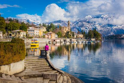 La ciudad de Tremezzo, en el lago de Como.