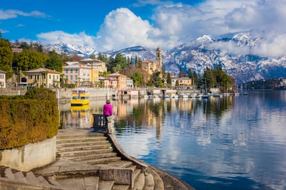 La ciudad de Tremezzo, en el lago de Como.