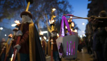 Un fanal &#039;estelat&#039; a la cavalcada de Vic.