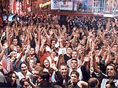 Una imagen de noche de sábado en la discoteca valenciana <b></b><i>Rockola</i>, cedida por la propia sala.