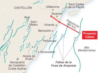 Los expertos confirman la relación entre los seísmos y el proyecto de gas Castor