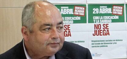 Manuel Pastrana, secretario general de UGT en Andaluc&iacute;a.