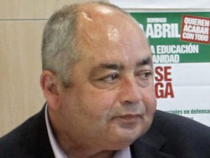 Manuel Pastrana, secretario general de UGT en Andaluc&iacute;a.