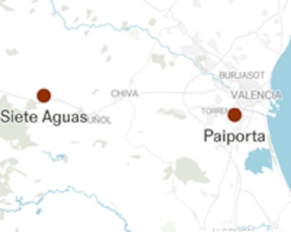 Localizador Siete Aguas Paiporta