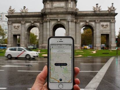 El aterrizaje de Uber en el sector del taxi