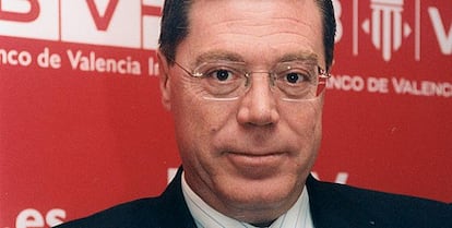 Domingo Parra, ex director general de Banco de Valencia (Bancaja). Pactó una indemnización por su salida de 7,5 millones