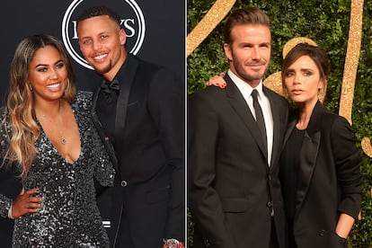 Los Curry compiten el trono de los Beckham como uno de los matrimonios más mediáticos.