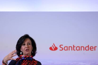 La presidenta de Banco Santander, Ana Patricia Botín