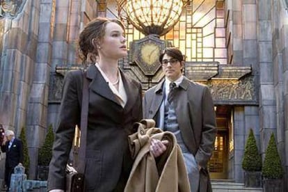 Kate Bosworth y Brandon Routh, en una imagen de <i>Superman returns, el regreso</i>.