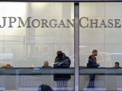 Sede de JP Morgan Chase en Nueva York.