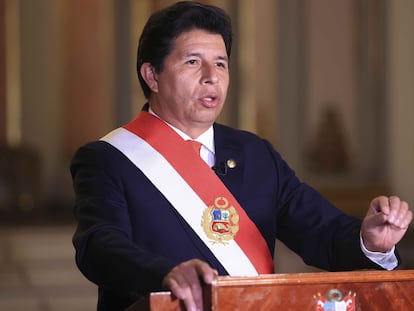 El expresidente de Perú Pedro Castillo.