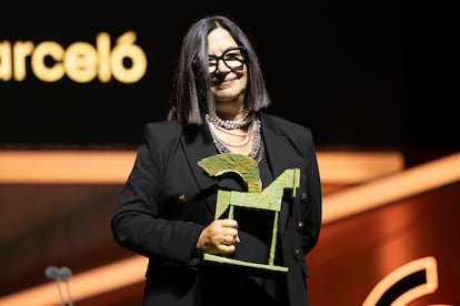 Àngels Barceló, premio Ondas nacional de radio a la trayectoria.