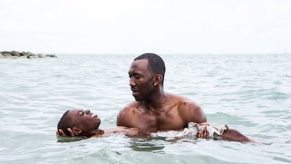 Una escena de 'Moonlight', en pleno Miami.