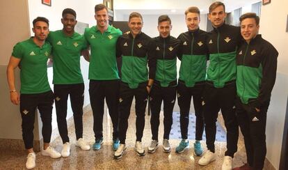 Los canteranos del Betis desplazados a la Coruña.