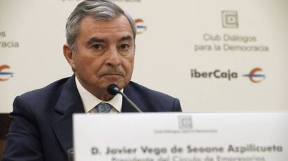 El presidente del C&iacute;rculo de Empresarios, Javier Vega de Seoane.