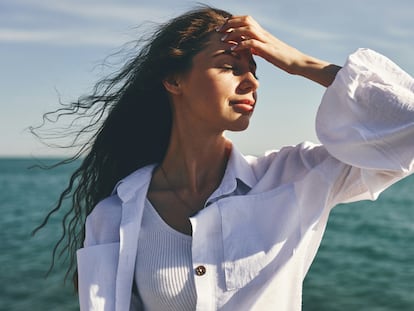 Descubre si el agua de mar estropea tu cabello. GETTY IMAGES.