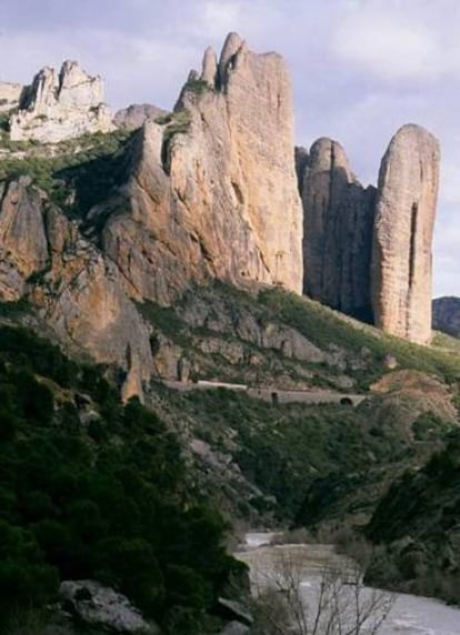 Los Mallos de Riglos, en una imagen de 2006.