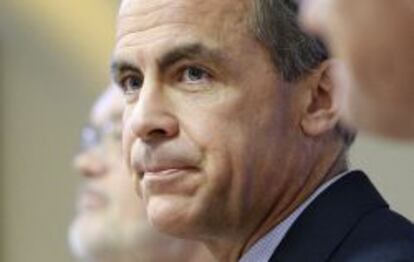 El gobernador del Banco de Inglaterra, el canadiense Mark Carney. 