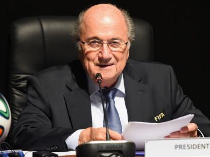 O presidente da FIFA Joseph Blatter.