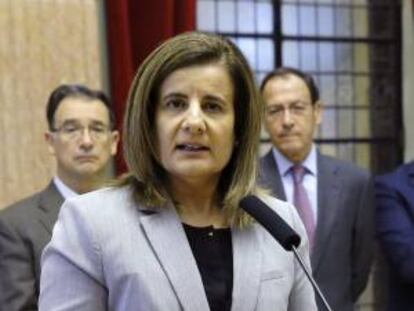 La ministra de Empleo y Seguridad Social, Fátima Bañez. EFE/Archivo