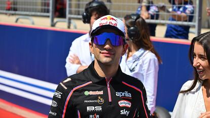 Jorge Martín, hace dos semanas en el circuito de Austin.