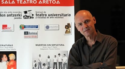 Algis Arlauskas, en el teatro Campos Eliseos.