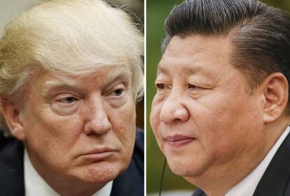 Trump y Xi, en fotografías recientes