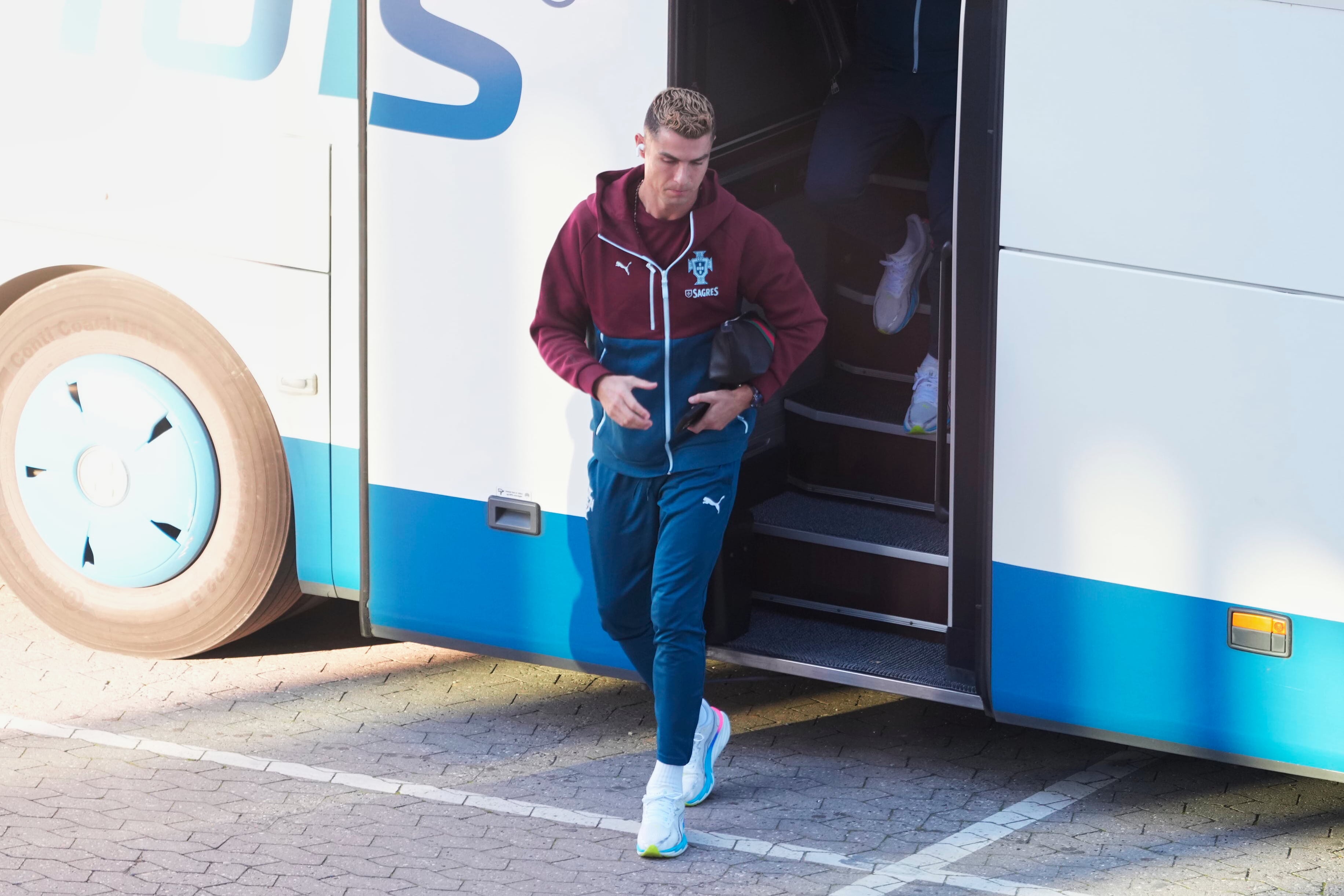 Máxima tensión con Cristiano Ronaldo en la selección portuguesa