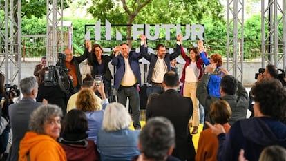 El presidente de ERC, Oriol Junqueras, en un acto en Girona.